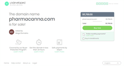 Desktop Screenshot of pharmacanna.com